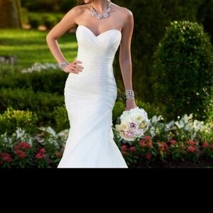 Stella York White Wedding Dress